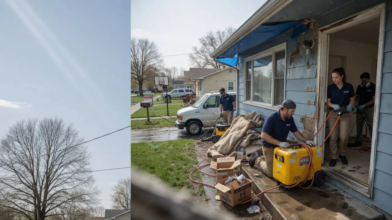 Basement Flood Cleanup in Lake Andes, SD near me